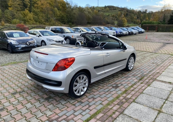 Peugeot 207 CC cena 13800 przebieg: 127000, rok produkcji 2007 z Pasym małe 154